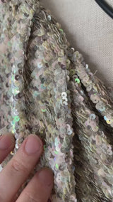 Vintage Y2K All Saints Sequin One-Shoulder Mini Dress XXS - We Thieves