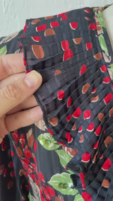 Vintage Diane Freis Roses & Polka Dots Novelty Blouse M - We Thieves