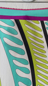 Vintage Emilio Pucci Long Rectangular Silk Scarf