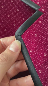 Vintage Reuben's Bespoke Maroon Velvet Blazer M/L