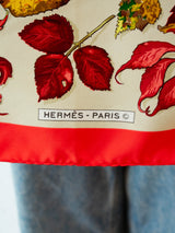 Vintage Hermes Turbillons Autumnal Silk Scarf - We Thieves