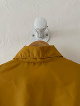 Vintage 1960s Pla-Jac Paulding Co. Tigers Mustard Coaches Jacket M/L