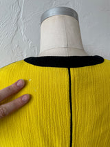 Vintage Ungaro Black & Yellow Crop Blazer S/M - We Thieves
