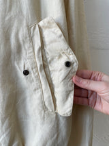 Vintage CP Company Lightweight Ecru Linen Jacket Size IT 52