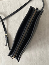 Vintage Coach Black Leather Sutton Handbag EOG-9814