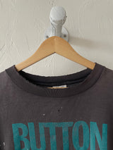 Vintage Levi's Charcoal Grey "Button Your Fly" Single Stitch T-Shirt XL - We Thieves