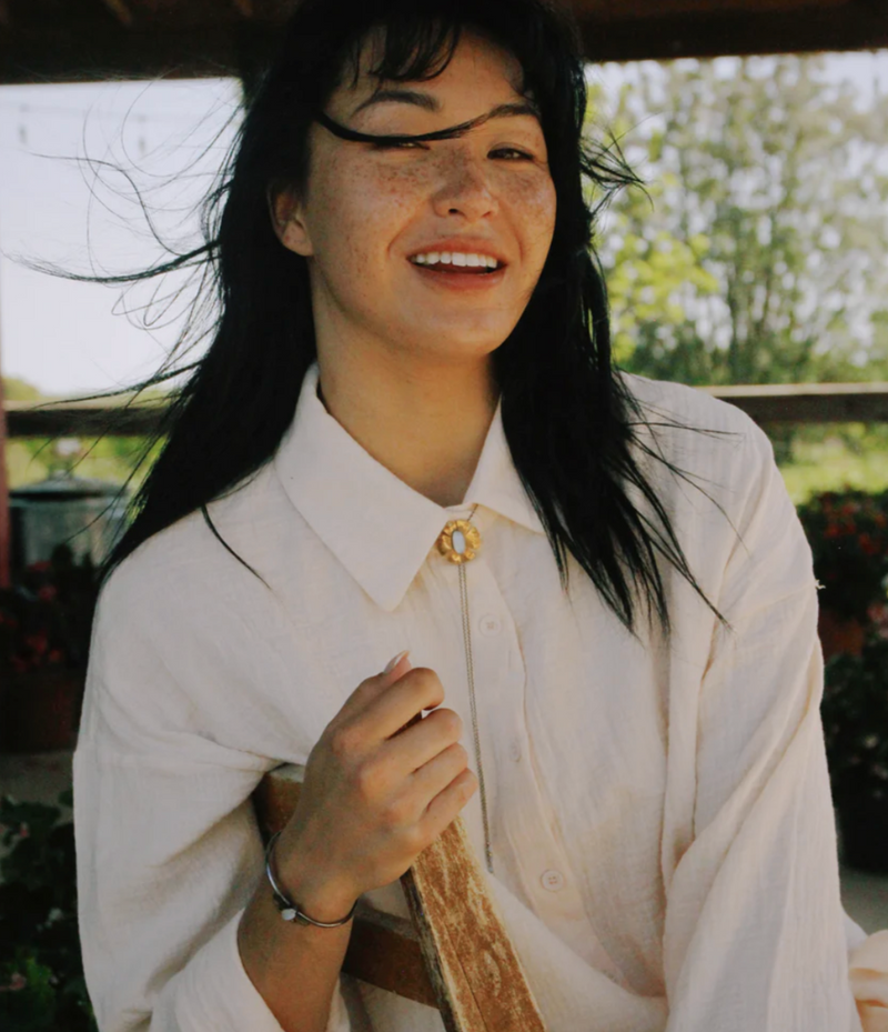 Flora Bolo Necklace - We Thieves