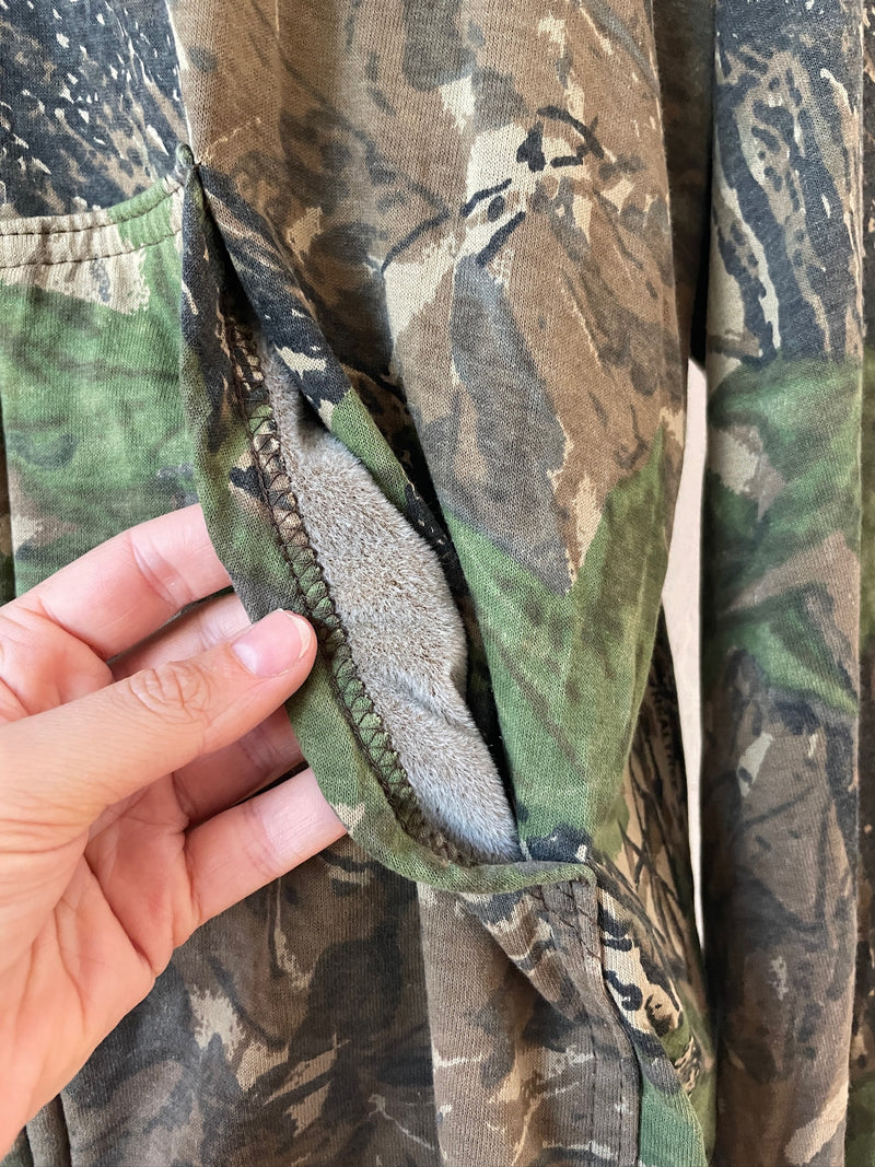 Vintage RealTree Camo Zip-Up Hoodie Sweatshirt M/L - We Thieves