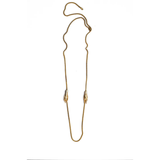 Flow Necklace Brass
