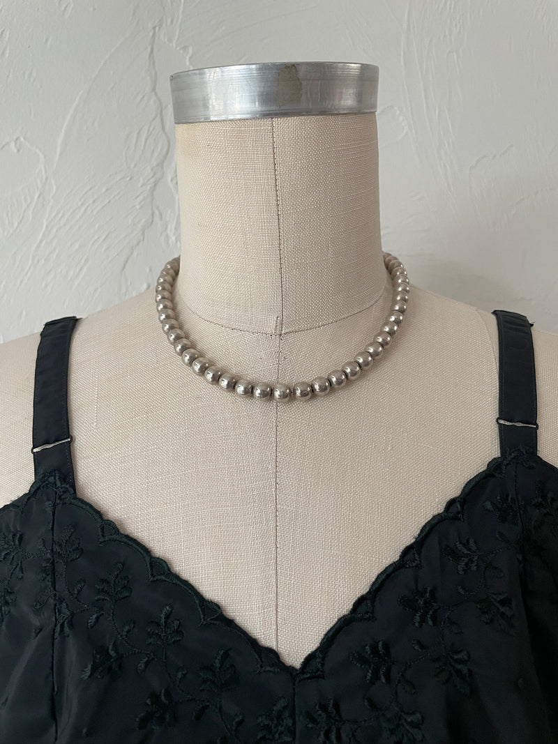 Vintage Tiered Black Embroidered Slip Dress M - We Thieves
