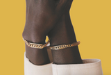 Channel Bracelet in Brass 8" - We Thieves