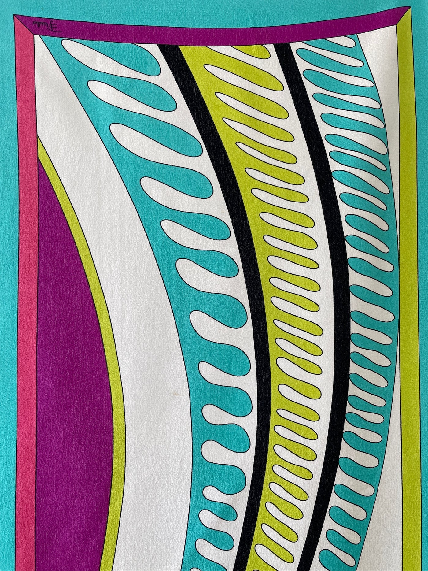 Vintage Emilio Pucci Long Rectangular Silk Scarf – We Thieves