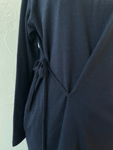 Vintage Comme Des Garçons Navy Wool Asymmetrical Cape/Dress M/L - We Thieves