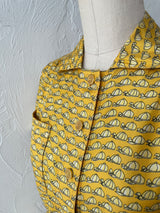 Vintage 1960s Hermès Silk Jockey Print Dress Size 42 - We Thieves