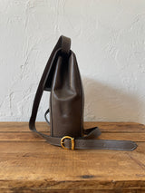 Vintage Ferragamo Taupe Leather Crossbody Handbag - We Thieves