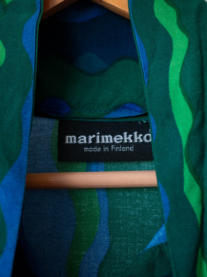 Vintage 90s Marimekko Riverweed Tunic Dress M - We Thieves