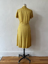 Vintage 1960s Hermès Silk Jockey Print Dress Size 42 - We Thieves