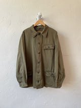 Vintage European Heavy Green Military Jacket L/XL - We Thieves