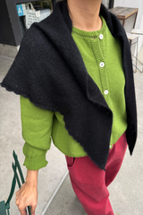 Mohair Shawl Black | Le Bon Shoppe