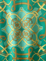 Vintage Hermes "Eperon D'or Sellier" Silk Scarf - We Thieves