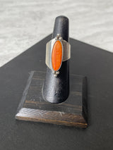 Vintage Sterling Silver Spiny Oyster Ring - We Thieves