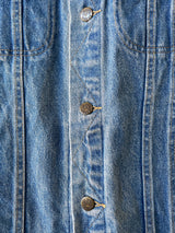 Vintage 80s Lee Riders PATD-153438 Denim Jacket 40L