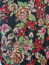 Vintage Diane Freis Roses & Polka Dots Novelty Blouse M - We Thieves