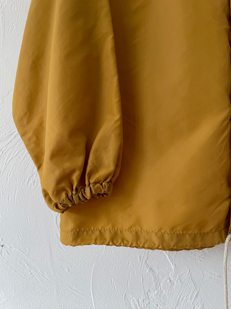 Vintage 1960s Pla-Jac Paulding Co. Tigers Mustard Coaches Jacket M/L