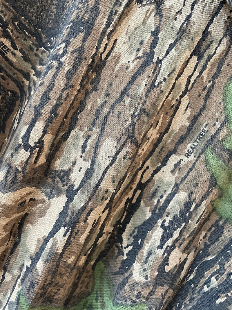 Vintage RealTree Camo Zip-Up Hoodie Sweatshirt M/L - We Thieves