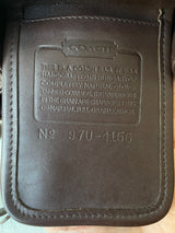 Vintage Coach Brown Leather Belted Soho Crossbody Bag