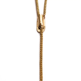 Drip Necklace Brass