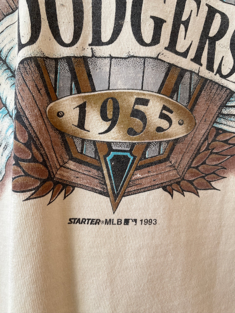 Vintage 1993 Brooklyn Dodgers Single Stitch T-Shirt L - We Thieves