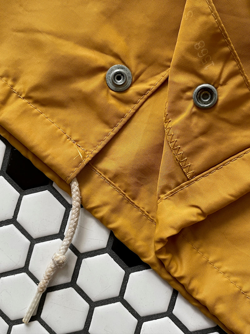 Vintage 1960s Pla-Jac Paulding Co. Tigers Mustard Coaches Jacket M/L