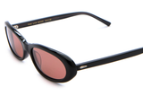 Love Buzz Black Frame Mauve Lens