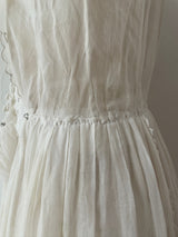 Vintage Edwardian White Midi Dress Medium 29" - We Thieves
