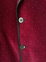 Vintage Reuben's Bespoke Maroon Velvet Blazer M/L