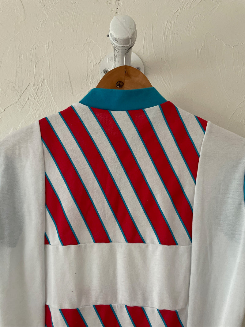 Vintage Red White & Blue Descente Cycling Jersey M - We Thieves