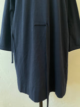Vintage Comme Des Garçons Navy Wool Asymmetrical Cape/Dress M/L - We Thieves