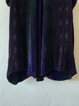 Vintage Cynthia Krause Weavers Jewel-Toned Chenille Long Cardigan Sweater M/L - We Thieves
