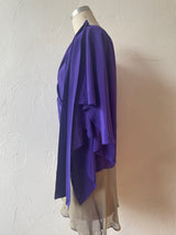 Vintage Robert Rodriguez Sleeveless Royal Purple Silk Fairy Top S/M - We Thieves