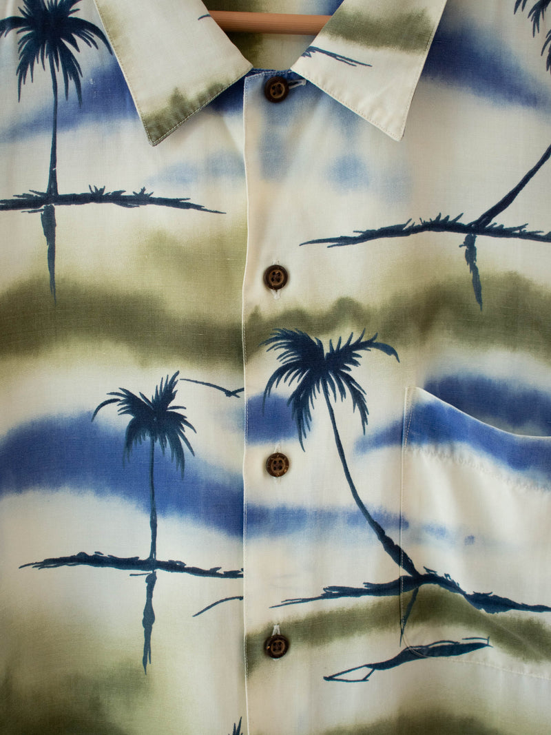 Vintage Nautica Hawaiian Short Sleeve Button Down XL - We Thieves