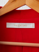 Vintage Valentino Cherry Red Blazer M - We Thieves