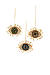 Small Beaded Eye Ornament - We Thieves