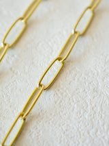 Petite Bambu Chain Link Necklace - We Thieves