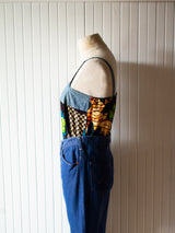 Vintage 1960s Handmade Batik Bodysuit Small - We Thieves