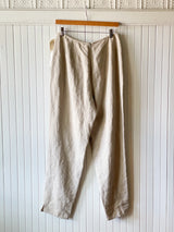 1990s Emanuel Ungaro High-Rise Linen Trouser 32" Waist - We Thieves