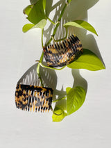 French Hair Combs Tortoise by Pair - We Thieves