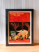 Vintage Picasso Linocuts Still Life Under the Lamp 1970s Lithograph - We Thieves